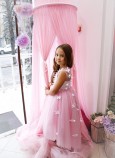 Детское платье Флер, цвет  розовый