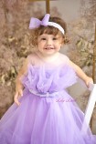 Дитяча святкова сукня Лябель, в лавандовому кольорі
