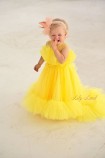 Детское платье Лябель, цвет желтый