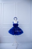 Дитяча святкова сукня Маргарет в яскраво синьому кольорі