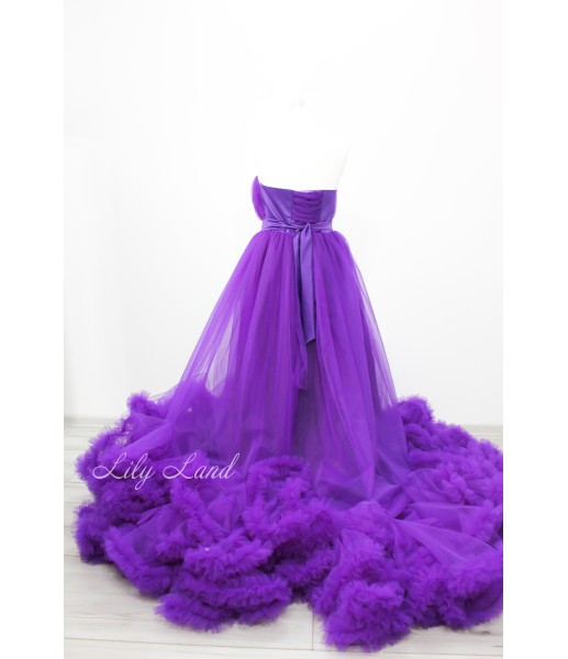Комплект нарядных платьев Облако цвет фиолет